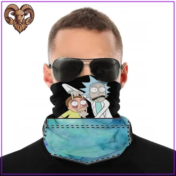 

RICK AND MORTY galaxy pocket rick Men Women facemasks for virus protection cool cotton facemasks pm2.5 mask filter skin care