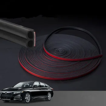 

5M Car Door Seal Strips Sticker B Shape Weatherstrip Rubber Seals for BMW e34 e39 e46 e53 e70 e87 e90 e91M M3 g30 x5 f10 f20 f30