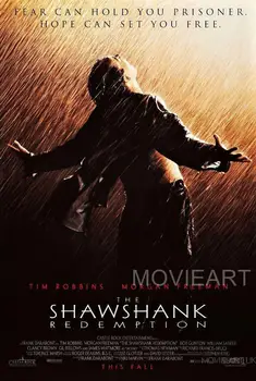 

THE SHAWSHANK REDEMPTION MOVIE SILK POSTER Wall painting 24x36inch
