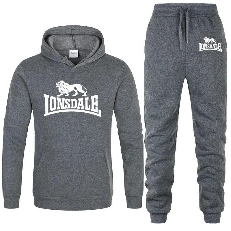 

Pullover Sets Men Tracksuits 2020 Casual Hoodies Pants Mens Sportswear Pant Hoody Sweatshirt Male Suits Jogging Sweatpant 2 Pcs
