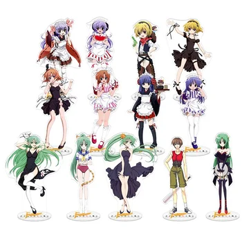 

Anime Higurashi When They Cry Hou Acrylic Stand Model Toys Desk Double Side Action Figures Comic Exhabition Decor Ornaments 21cm