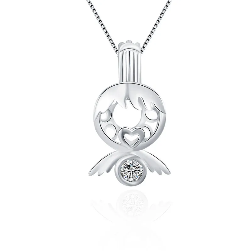 CLUCI 3 шт. популярная искусственная Серебряная романтическая подвеска в виде