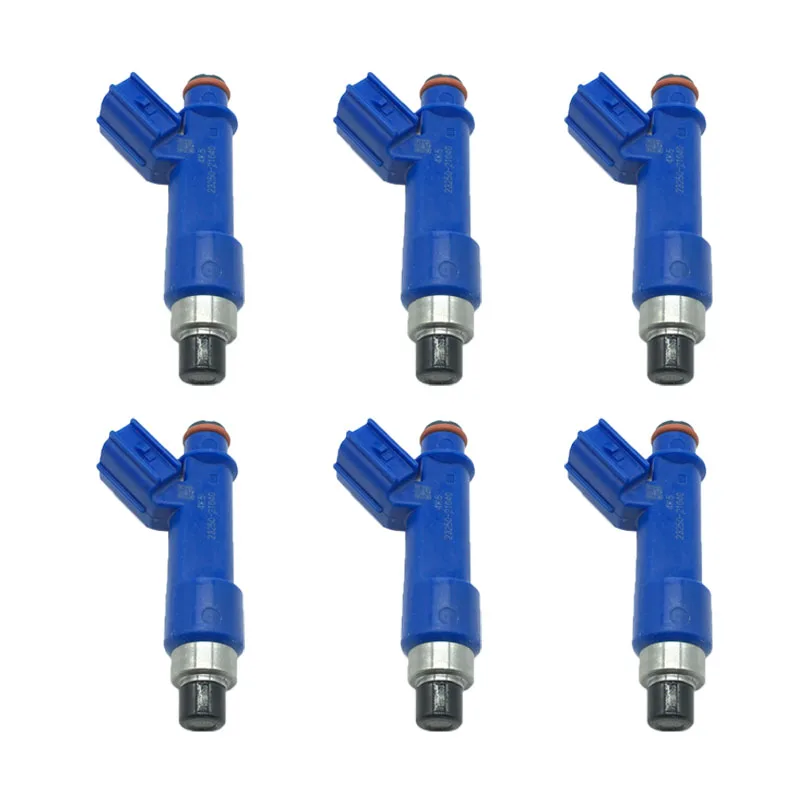 

6pcs 23250-21040 23209-21040 Car Fuel Injector For Toyota Yaris 2006-2014 1.5 Corolla 2000-2015 1NZFE 1.3 2325021040 2320921040