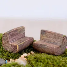 SOLEDI смолы изысканный набор украшения для домашнего сада милый безделушка аксессуар миниатюрный диван Моделирование небольшой открытый