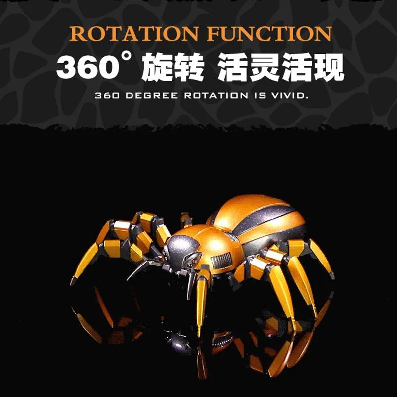  Remote Control Spider Infrared Machinery Magic Spider Stone Men's Toy Model Parent And Child Intera