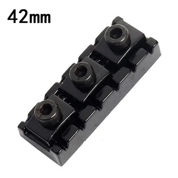 

42mm Guitar Locking Lock Black Nut Guitar Parts With Wrench Practical Guitar Lock Nut