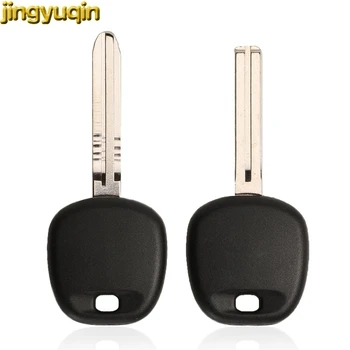 

jingyuqin Car Key Shell Transponder Blank For Toyota Rav4 Prado Corlla Camry Reiz Highlander Yaris Corolla TOY40 TOY43 Blade