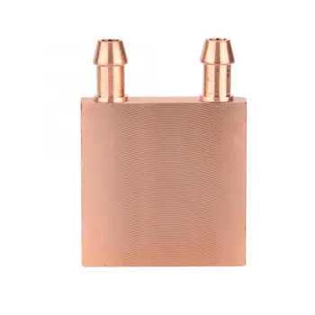 

High Quality Copper Water Cooling Block for Graphics GPU Head CPU 40 * 40 * 10mm