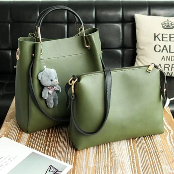 

bags for women 2020 Female handbag Vintage PU leather purses and handbags cute bucket Bags Large Capacity shoulder Bag for Girls