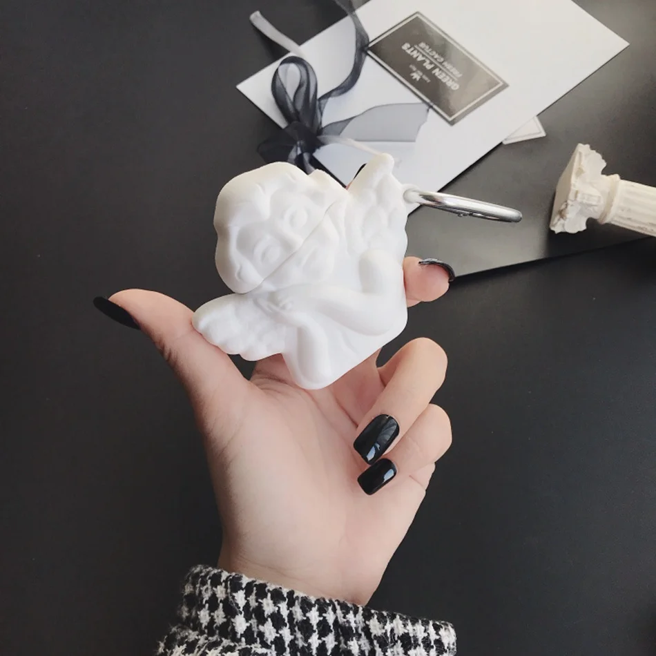 953 3D чехол для наушников для Airpods 2 чехол силиконовый утка милые Мультяшные наушники чехол для Apple Air pods чехол для наушников Аксессуары - Цвет: 953