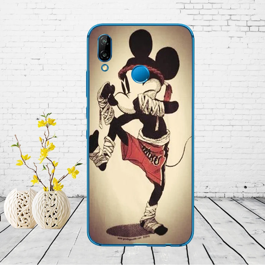 50DD Муай тайская борьба бокс Мягкий силиконовый чехол для Huawei P9 P10 P20 P30 Lite mate 10 20 PRO lite p smart чехол - Цвет: 1