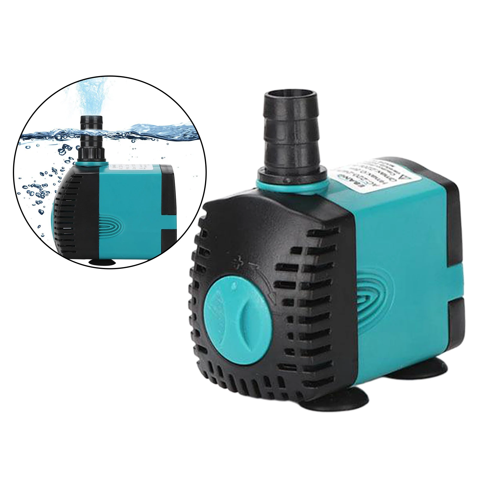 Ultra Quiet Submersible Water Pump Filter Fish Pond Fountain Aquarium Tank High-lift 3 6 10 15 25W 220-3000L/H EU Plug