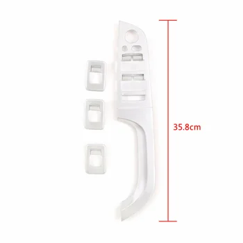 

4pcs Button Cover Trims Chrome Window For BMW 3 Series E90 Sedan Premium Durable