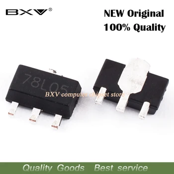 

50pcs/lot 78L05 SOT89 SOT-89 SOT SMD 5V three-terminal regulator patch transistor