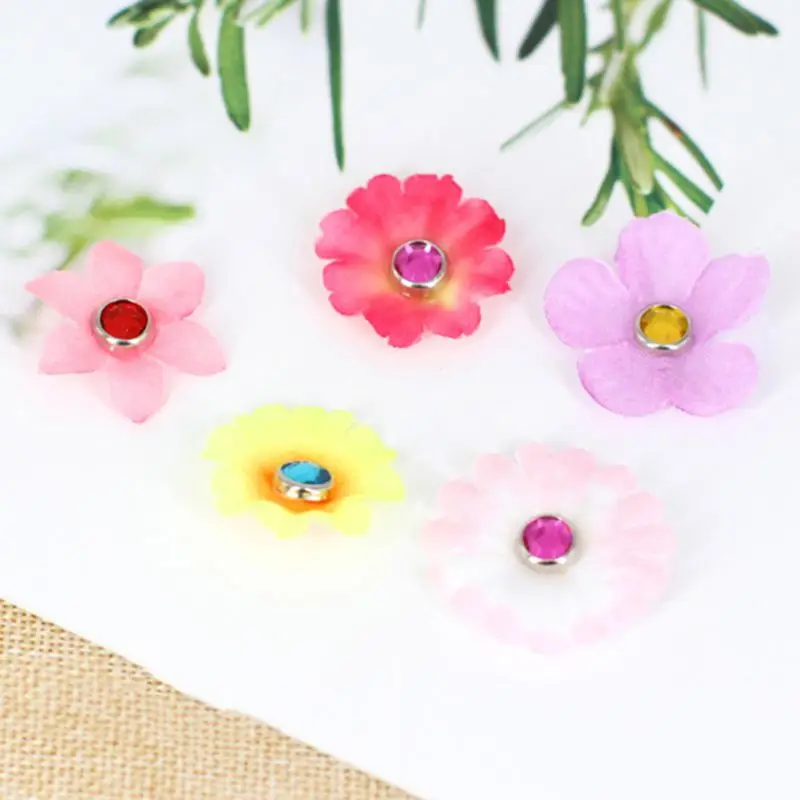 Round Metal Brads Paper Fastener For Scrapbooking Accessories Children Kids Crafts Embellishments D2TD