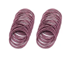 50 unidades/pacote faixa de borracha elástica alta faixas de cabelo básico scrunchies laços de cabelo feminino meninas do bebê titular rabo de cavalo acessórios