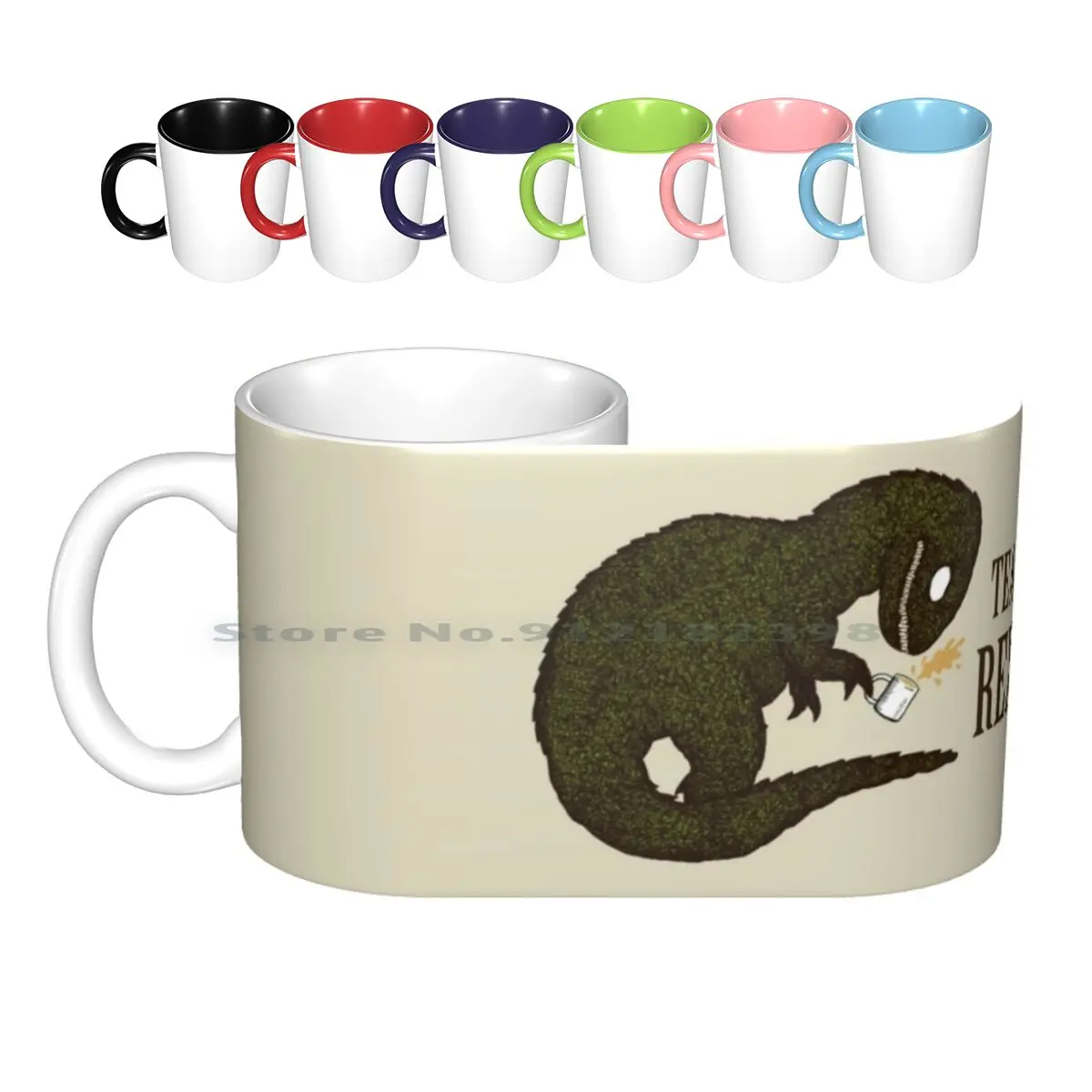 Tè Rex Tazze In Ceramica Tazze Da Caffè Tazza Da Tè Al Latte Tè Tè Rex T Rex Rex Tyrannosaurus Tyrannosaurus Rex Dinosaur Drink Novità