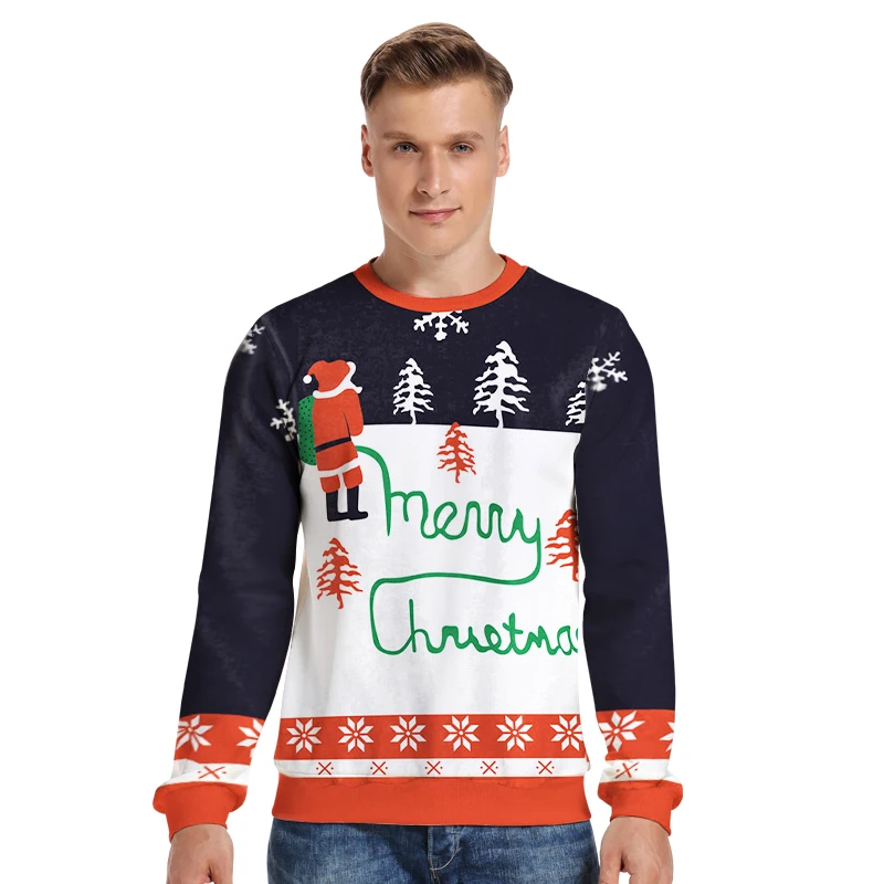 LISCN Рождественский свитер унисекс женский Рождественский свитер уродливый Мужской пуловер Зимнего размера плюс забавные Осенние Топы Одежда для собак
