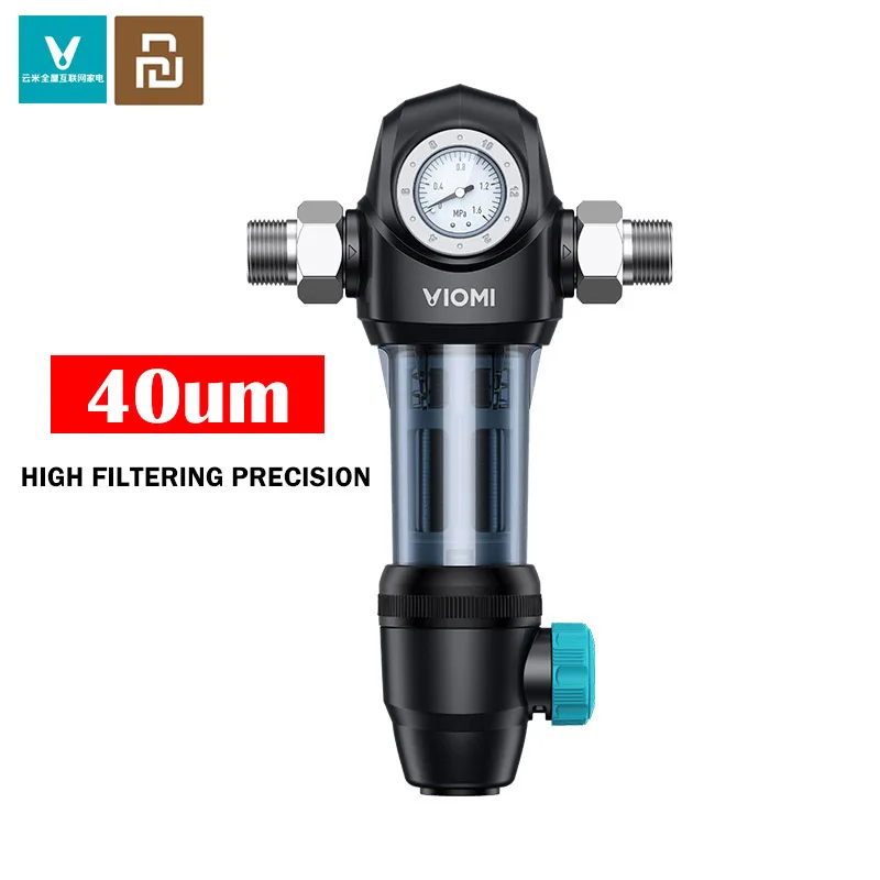 Фильтр для воды Youpin VIOMI многоразовый с функциями очистка предварительный фильтр