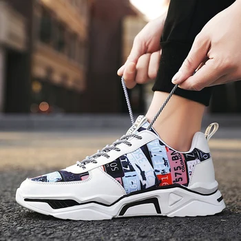 

Best Selling Casual Men Shoes Anti Slip Fashion Mens Sneakers Comfortable Luxury Brand Men Shoes Cheap Men Lace Up Sneakers