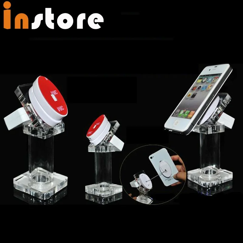 10 Pcs Plastic Anti-Theft Pull Box Security Display Retractable Stand