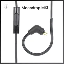 Moondrop MKI 0,78 Pin 3,5 мм провод управления с микрофоном Kpe Kanas Pro кабель для наушников