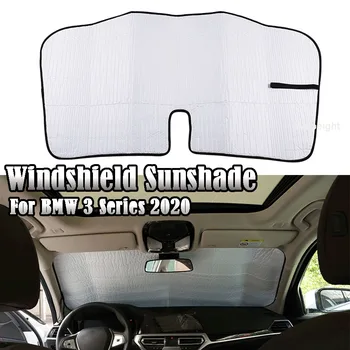 

Wooeight 1Pc Aluminum Foil Car Window Sunshade Front File Windshield Sunshade Sun Protection Cover Fit For BMW 3 Series 2020