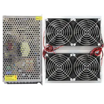 

Cold Plate Switch Power XD2030 12V 20A 220W 4 Core Semiconductor Refrigeration Cooling Plate Assembly with Switch Power