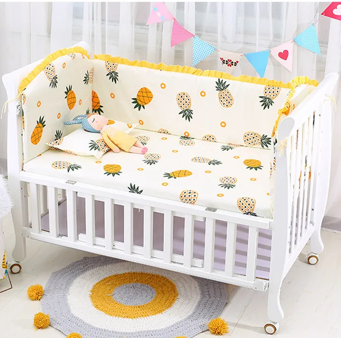 pineapple baby bedding