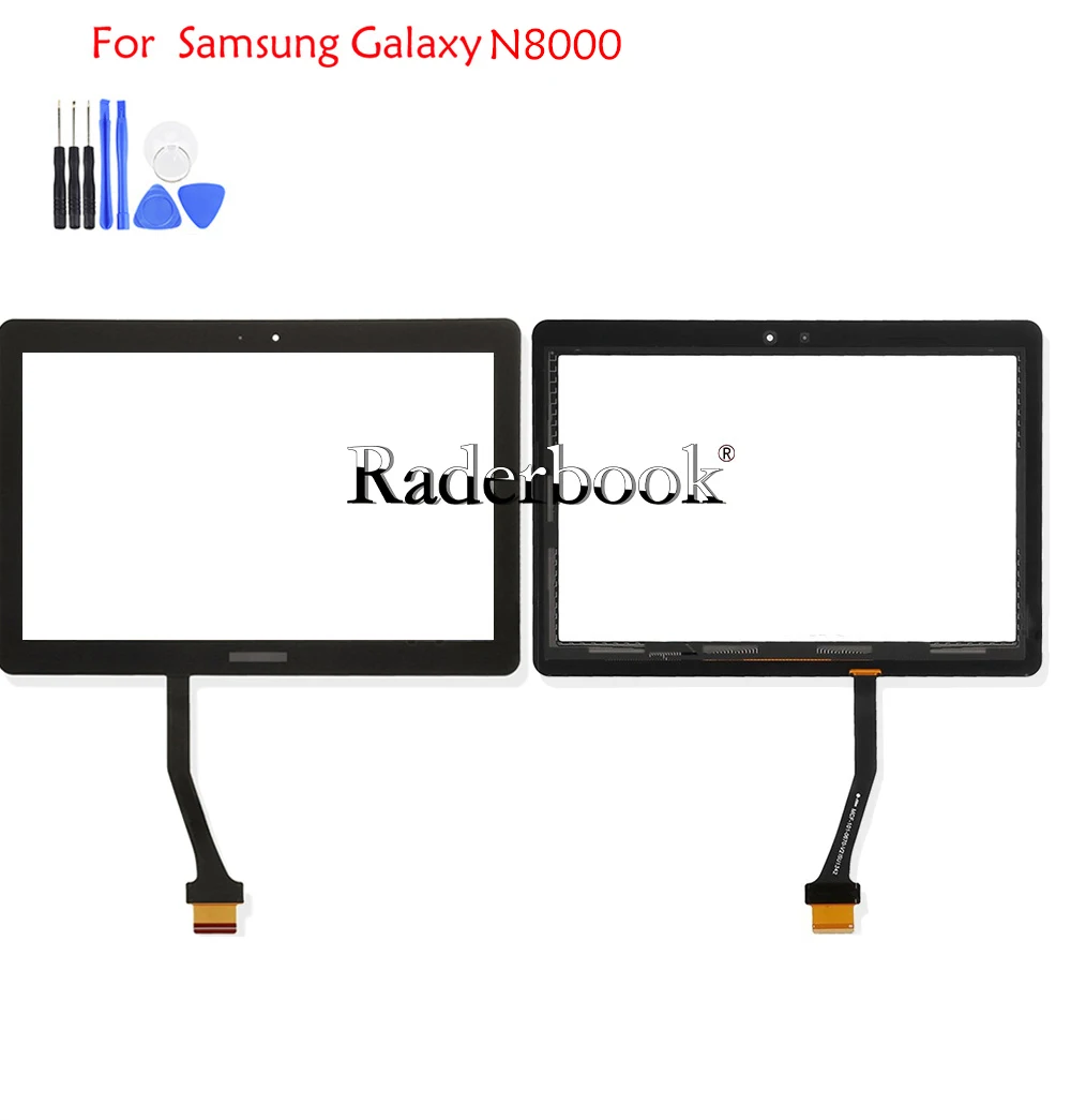 

10,1 ''сенсорный экран для Samsung Galaxy Tab 2 N8000, стеклянная панель, замена, бесплатная доставка