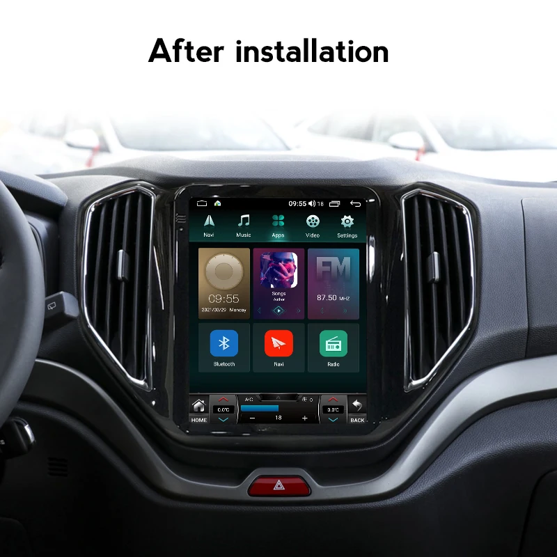 Автомагнитола с вертикальным экраном для Changan CX70 2016 2017 2018 Tesla Style автомобильный