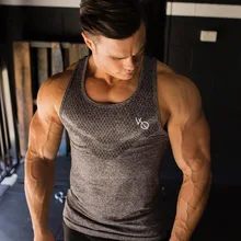 Мужской летний жилет для бега без рукавов для занятий спортом, фитнесом, эластичность, футболка, пустой светильник