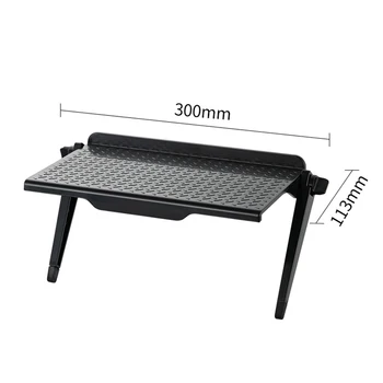 

Multi-functional Storage Rack TV Computer LCD Display Rack Screen Storage Bracket Screen Top Shelf Adjustable Rack Holder 1pcs