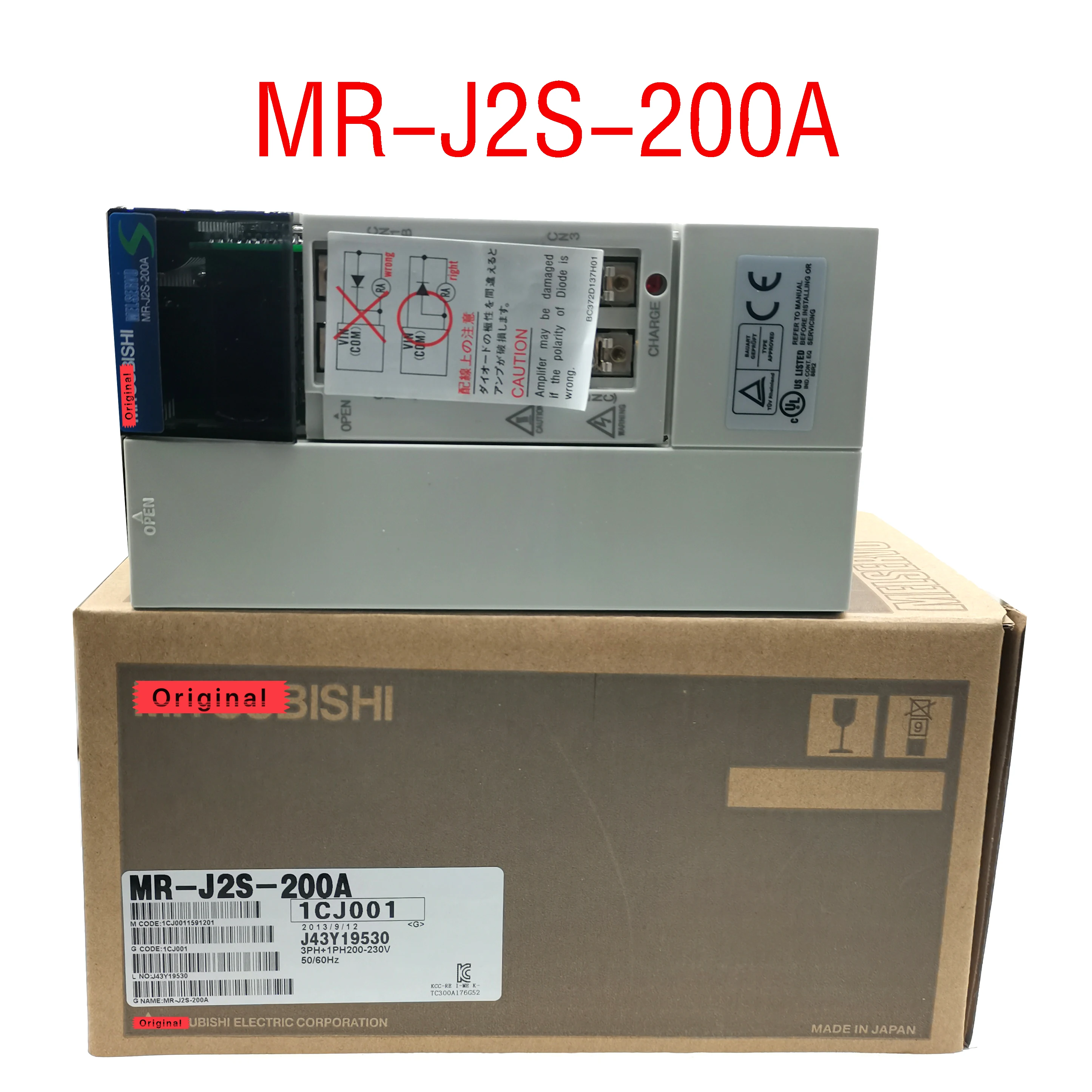 Brand new original MR-J2S-200A AC servo amplifier driver | Электроника