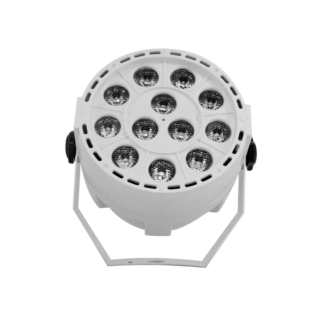 10 шт. распродажа Горячая 12x3 Вт RGBW 4IN1LED плоский par-прожектор dmx-панель театральный сценический эффект лампы домашние Вечерние огни для развлечений