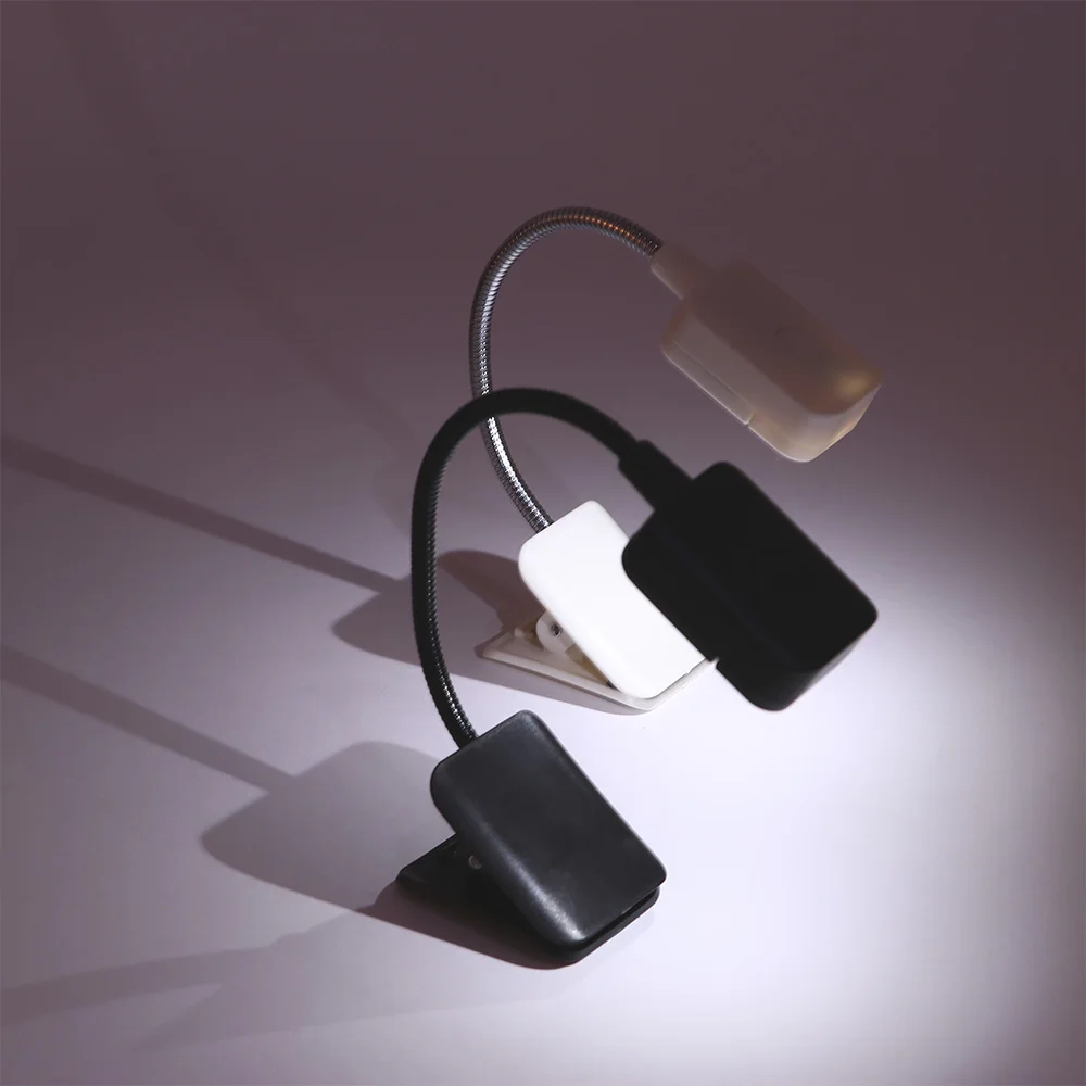 Flexible Reading LED Book Light Ebook Book Reader Nightlight Clip-on Beside Bed Table Desk Lamp PC Phone Lighting Flashlight led light desk lamp night light led desk lamp book light