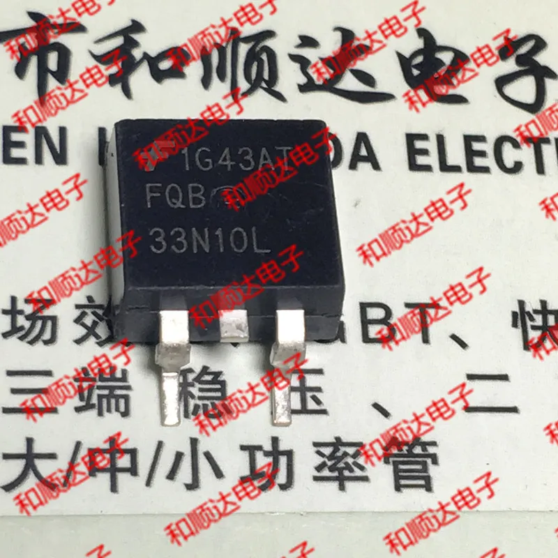 10 шт./лот FQB33N10L новые имеющиеся в 263 100V 33A