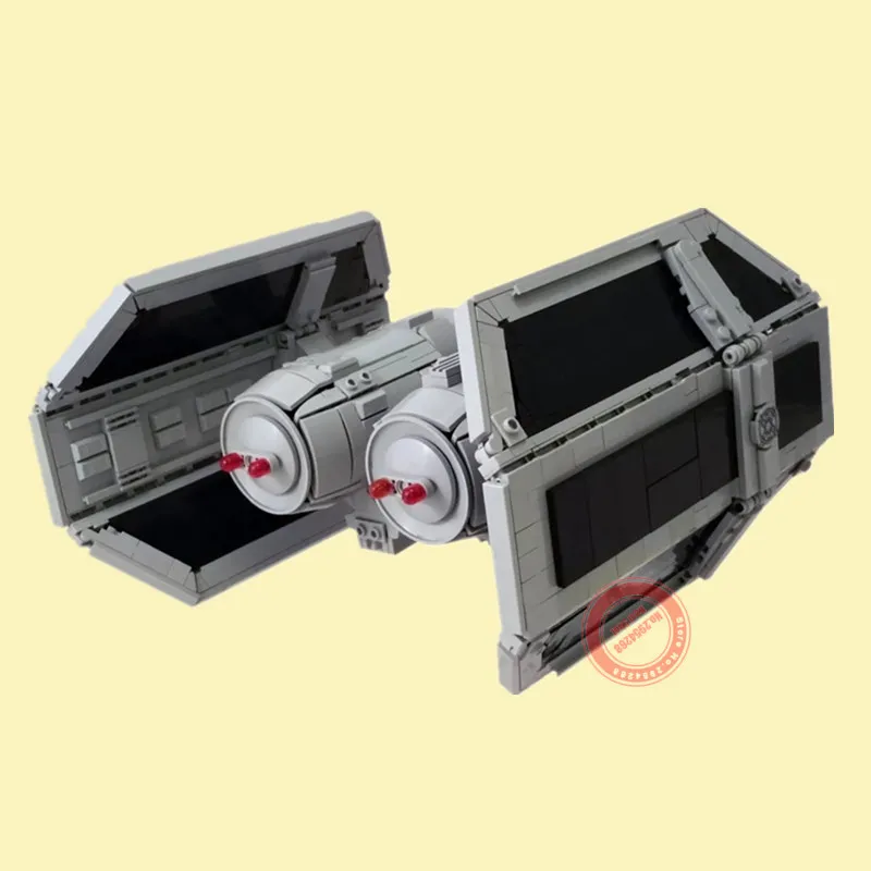 Новинка, серия star TIE, MOC-13952, подходят для звездных войн, строительные блоки, фигурки, бомбардировщик, кирпичи, Детские истребители, игрушки, подарки для детей