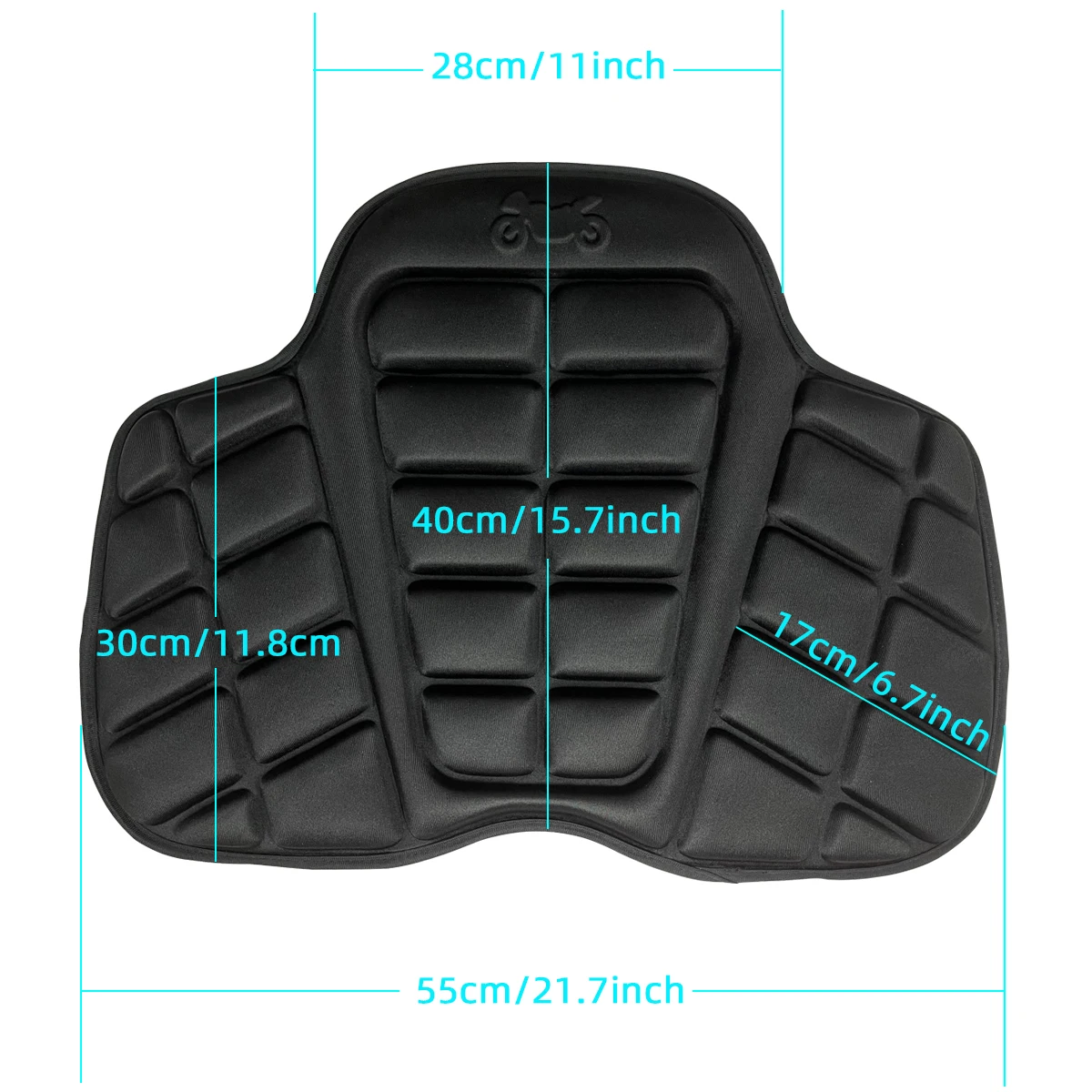 

​New Air Pad Motorcycle Cool Seat Cover Seat Sunscreen Mat Electric Car Inflatable Decompression Office Air Cushion