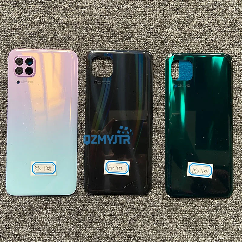 6 4 дюйма для Huawei P40 LITE JNY-L21 Задняя стеклянная крышка корпус аккумулятора задний