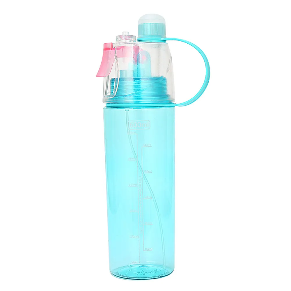 Спорт Велоспорт туман спрей воды Тренажерный зал пляж бутылка герметичность питьевой портативный Прохладный Творческий спрей бутылка для воды# T2