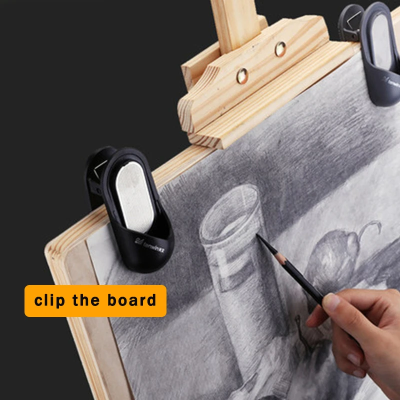 Pencil Grinder Painting Spring Clip Folder for Art Supplier and Students 3