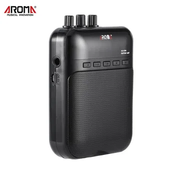 

Aroma AG-03M 5W Portable Electric Guitar Bass Amp Multifunction Amplifier Recorder USB Rechargeable Speaker Guitar Accessories