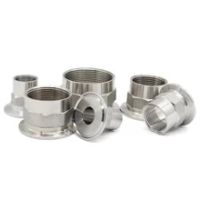 

1/2" DN15-2" DN50 Stainless Steel SS304 Sanitary External Thread Sealing Gasket OD 50.5mm Suitable For 1.5" Three Clamps