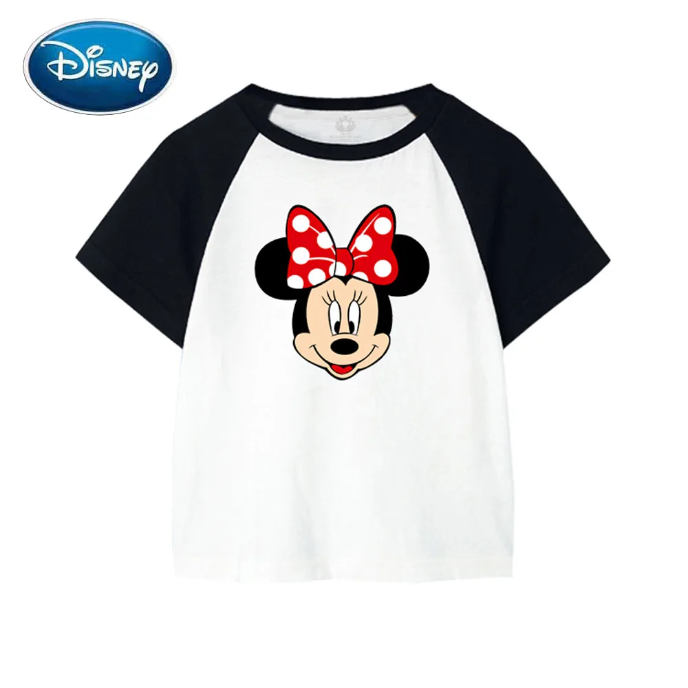 Disney Camiseta de Manga Corta para niñas Minnie Mouse