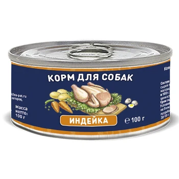 

Solid Natura holistic dog Turkey 0,1 kg * 12 PCs