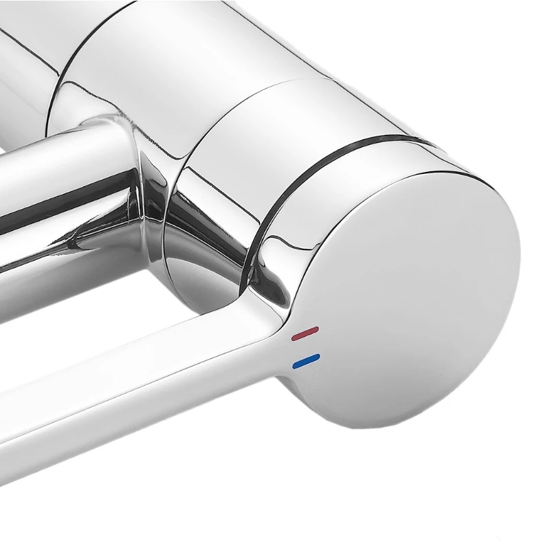 

High faucet 360 degree rotation Mixer tap Single lever sink faucet Chrome Y1QB