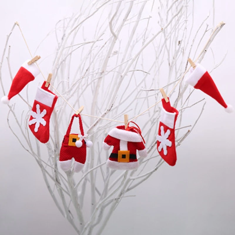 Рождественское украшение флаг камин украшение Рождественский флаг «сделай сам» Рождественский подарок для детей