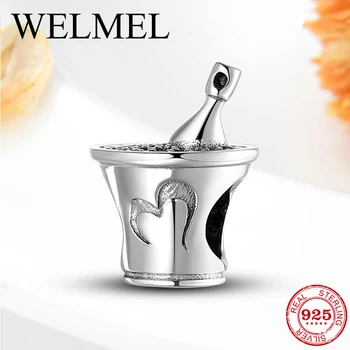 

Hot Sale 925 Sterling Silver Summer desserts Metal Beads charms for bracelet DIY making Silver 925 Jewelry