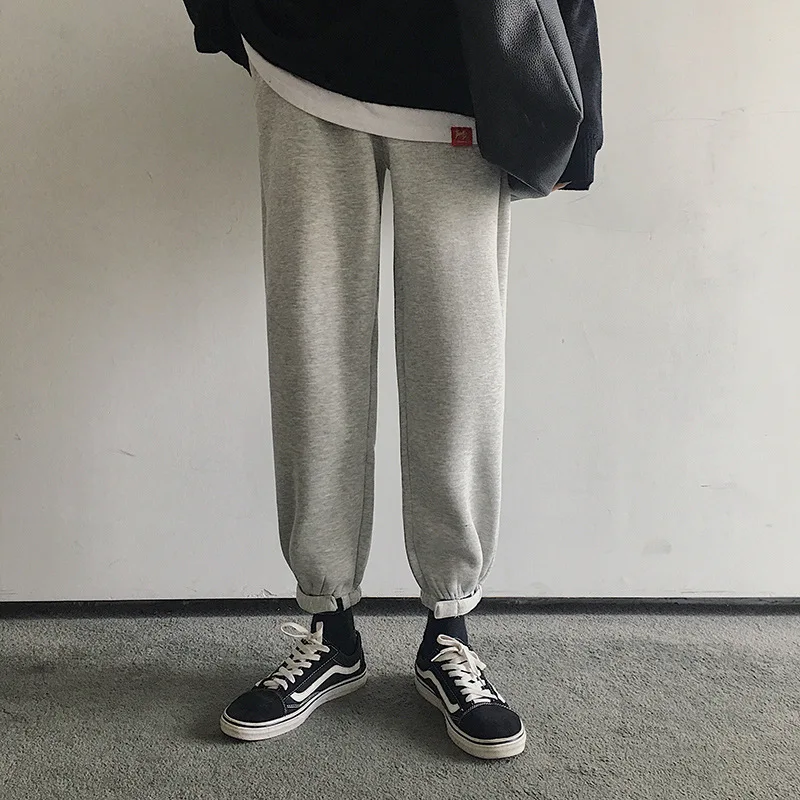 

Sports Hip Hop Men Beam Feet Long Pants Loose Thin INS Youth Hip Hop Popular Brand Casual Skinny Capri Pants